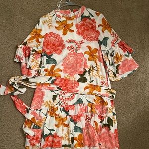 Petal and Pup Floral Dress